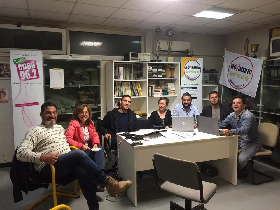 L'incontro tra i consiglieri 5 stelle