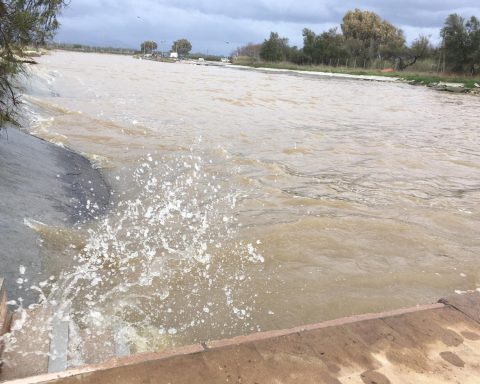 Foce di Rio Martino a rischio esondazione