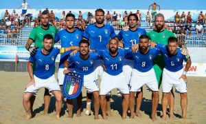 La Nazionale italiana di beach soccer al Mondiale 2019