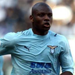 Mudingayi con la maglia della Lazio