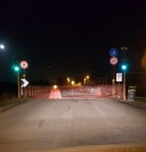 Ponte Mascarello chiuso