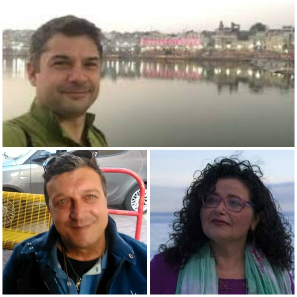 Raphael Rossi, Raffele Rizzo e Paola Villa