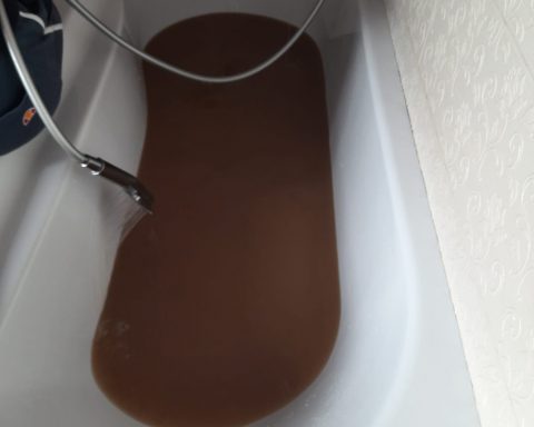 acqua torbida Formia