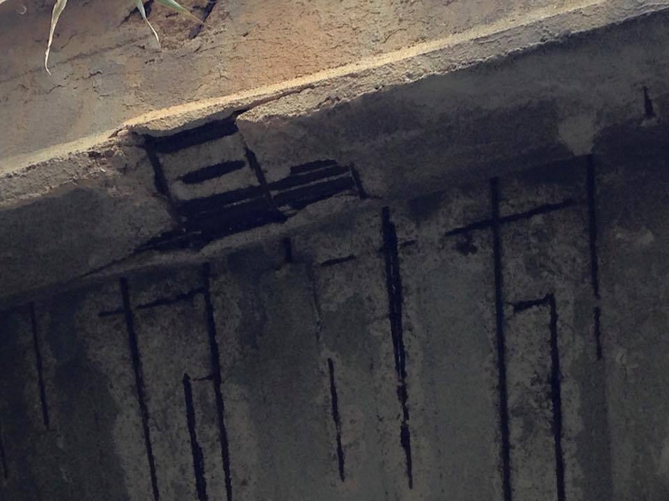 Il ponte in Via Colle Traiano, Fondi