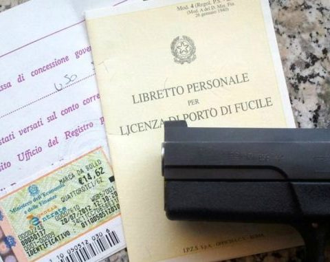 terracina certificati falsi porto d'armi