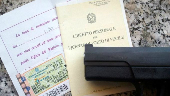 terracina certificati falsi porto d'armi