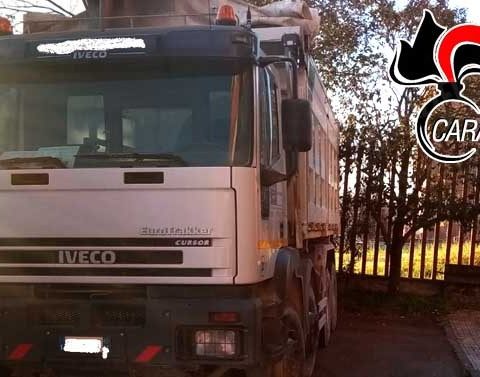 Camion rubato