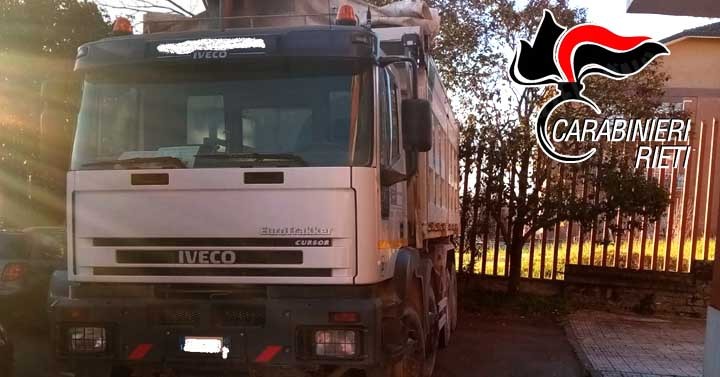 Camion rubato