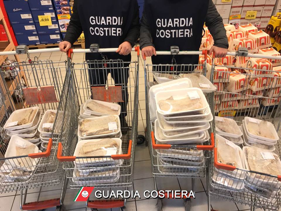 Controlli prodotti ittici guardia costiera