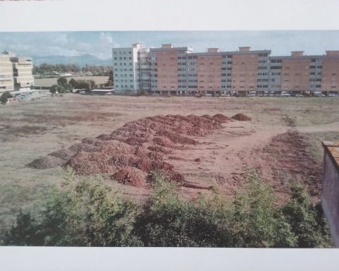 L'area dove il Comune di Pontinia dove dovrebbe sorgere il campo sportivo