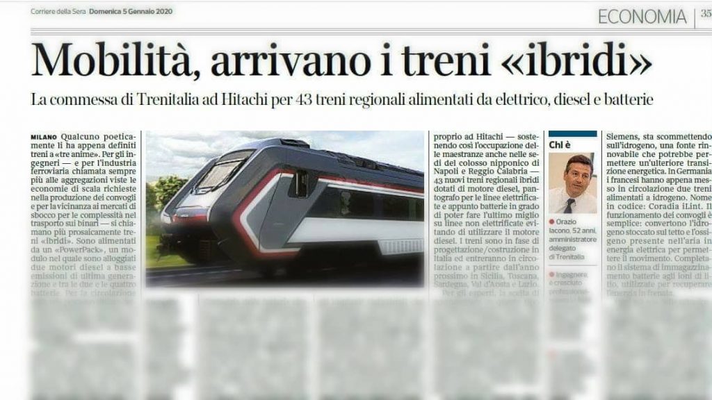 treni ibridi lazio