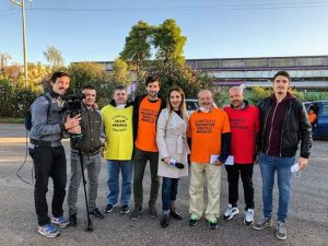 Gli attivisti dei quattro Comitati