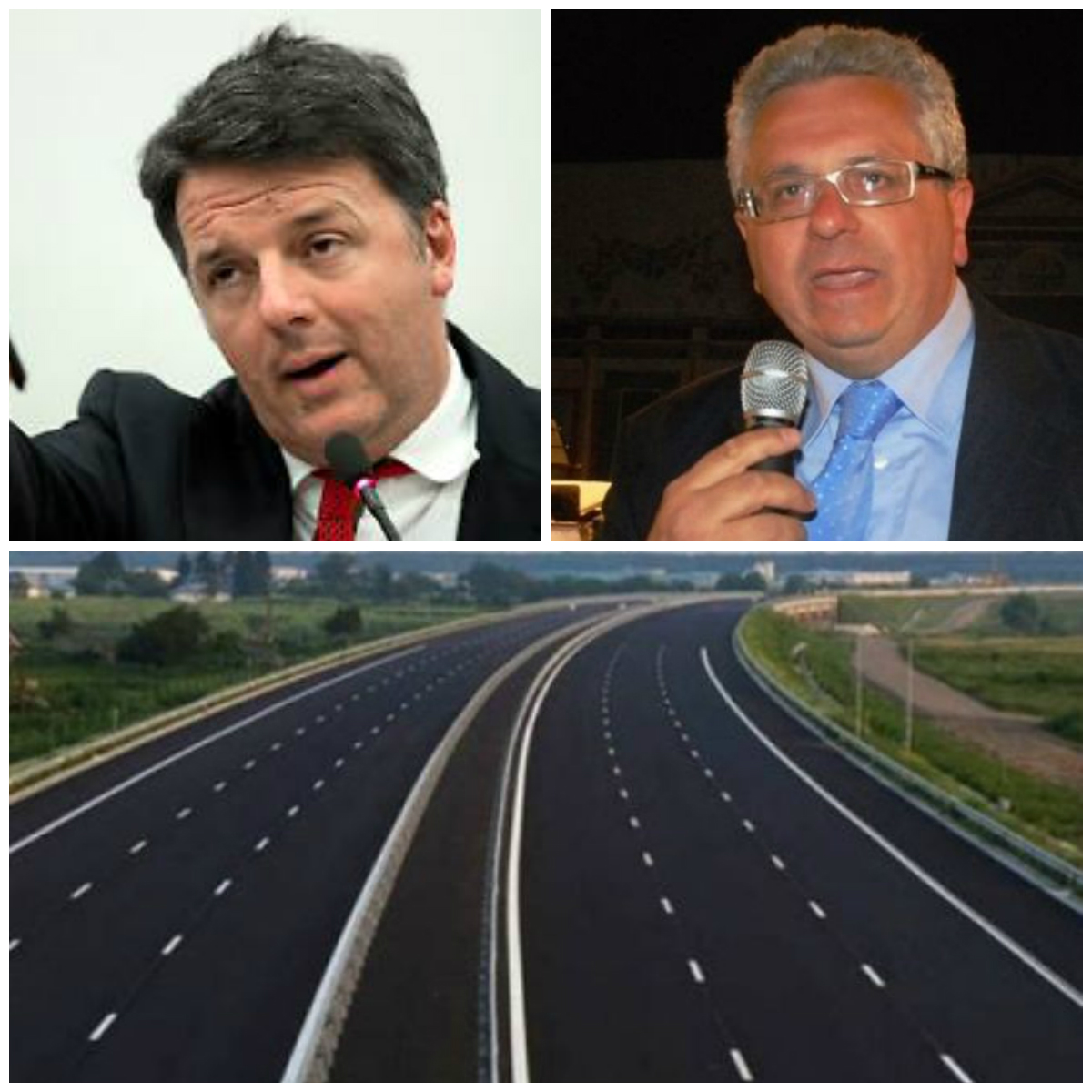 Matteo Renzi e Raniero De Filippis
