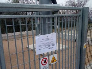 Stazione radio sequestrata