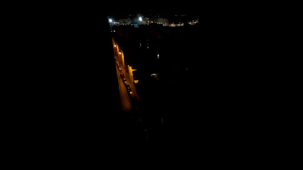 QUARTIERE NICOLOSI DI LATINA COMPLETAMENTE AL BUIO