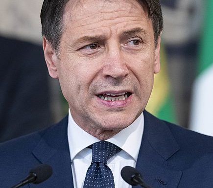 Il Presidente del Consiglio Giuseppe Conte