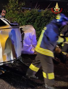 L'incidente che ha coinvolto Alessandro Paulotto e l'amico alla guida