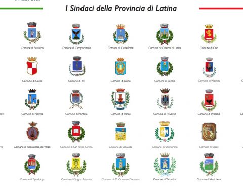 SINDACI DELLA PROVINCIA DI LATINA