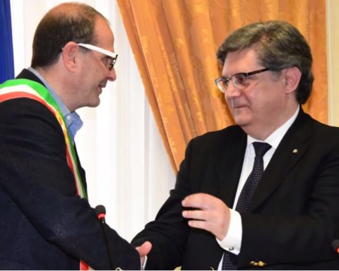 Cosimino Mitrano e il dott. Fabio Ricci