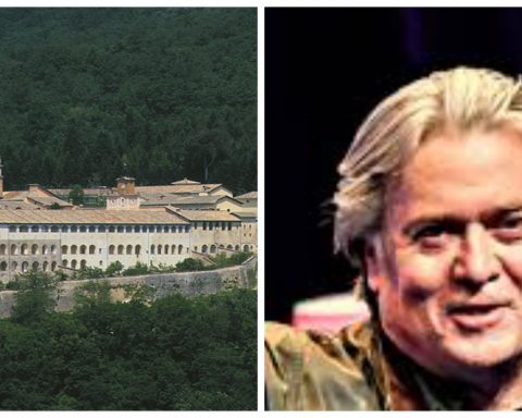 Certosa di Trisulti e l'ideologo del sovranismo Steve Bannon