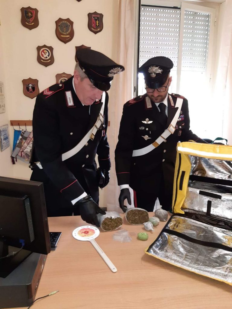 Foto: sequestro sostanza stupefacente, Itri 14 mag 2020