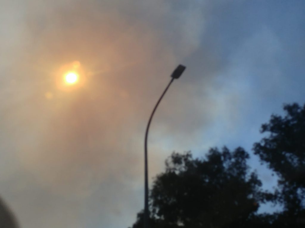 Incendio alla Ex Nova Solai di Borgo San Michele avvenuto lo scorso luglio 2019