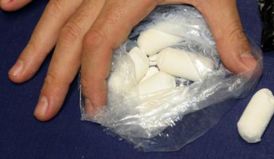Ovuli contenti droga (foto d'archivio)