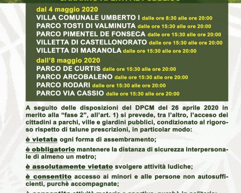 Parchi aperti definitivo