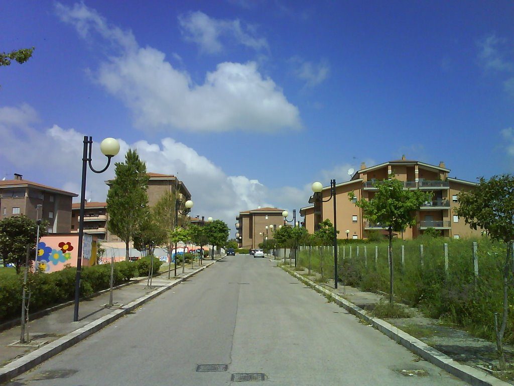Via Caligola, Aprilia