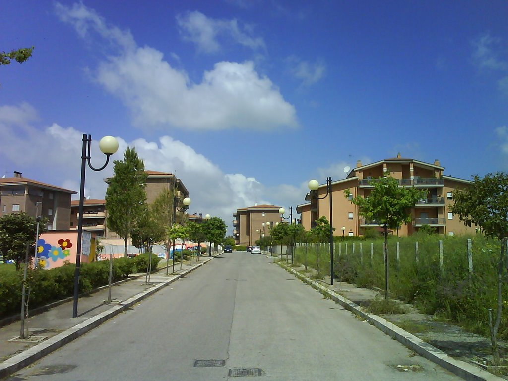 Via Caligola, Aprilia