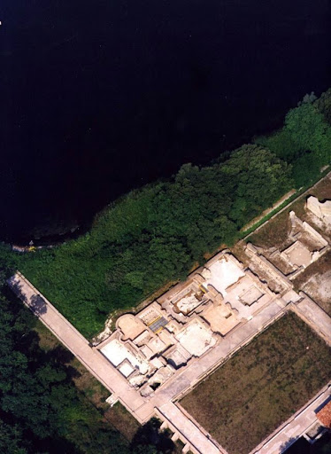 Villa di Domiziano vista dall'alto