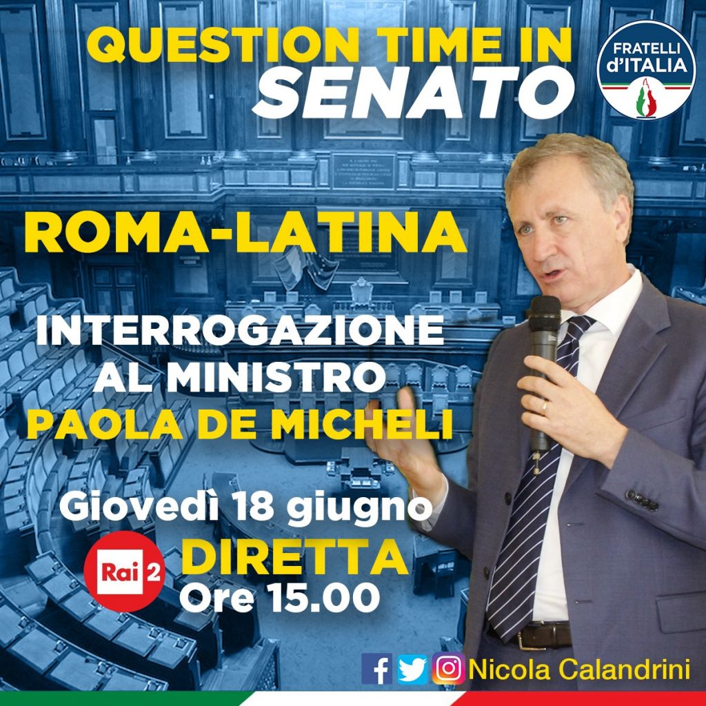 La locandina di Nicola Calandrini