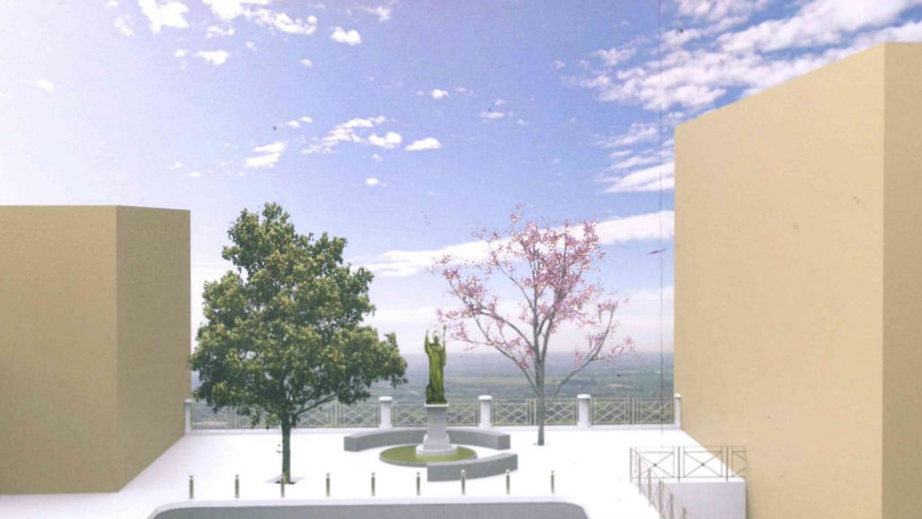 Progetto architettonico di riqualificazione di Piazza del Duomo e di installazione della statua di San Lidano