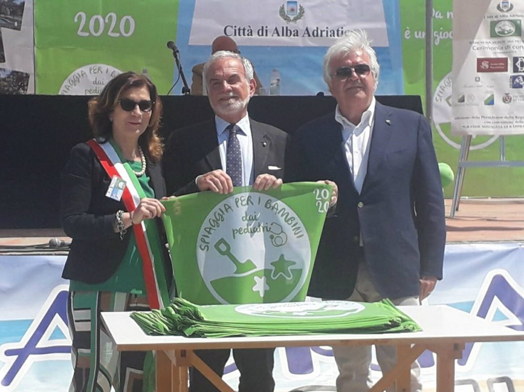 consegna bandiera verde