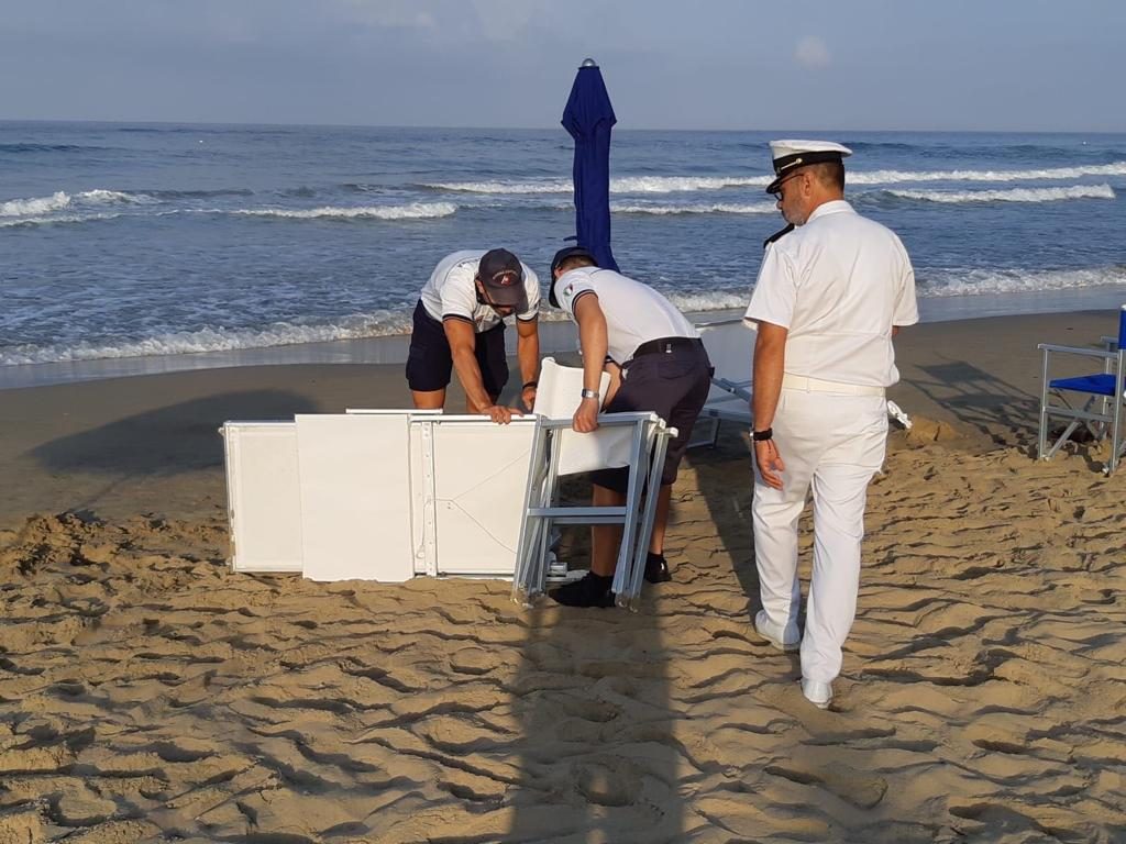 Controlli sulle spiagge