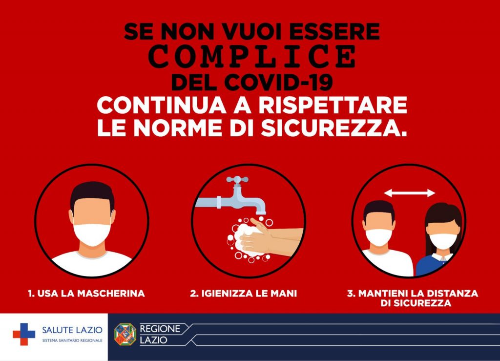 Campagna informativa della Regione Lazio