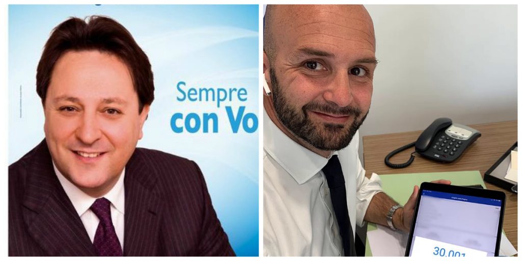 Claudio Fazzone e Nicola Procaccini