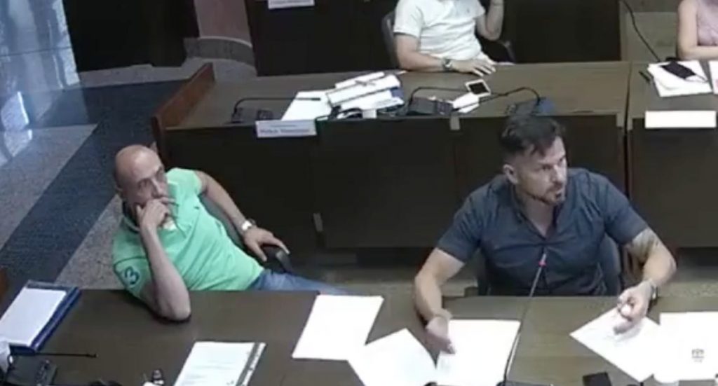 Elio Sarracino e Marco Capuzzo, consiglieri comunali 5stelle