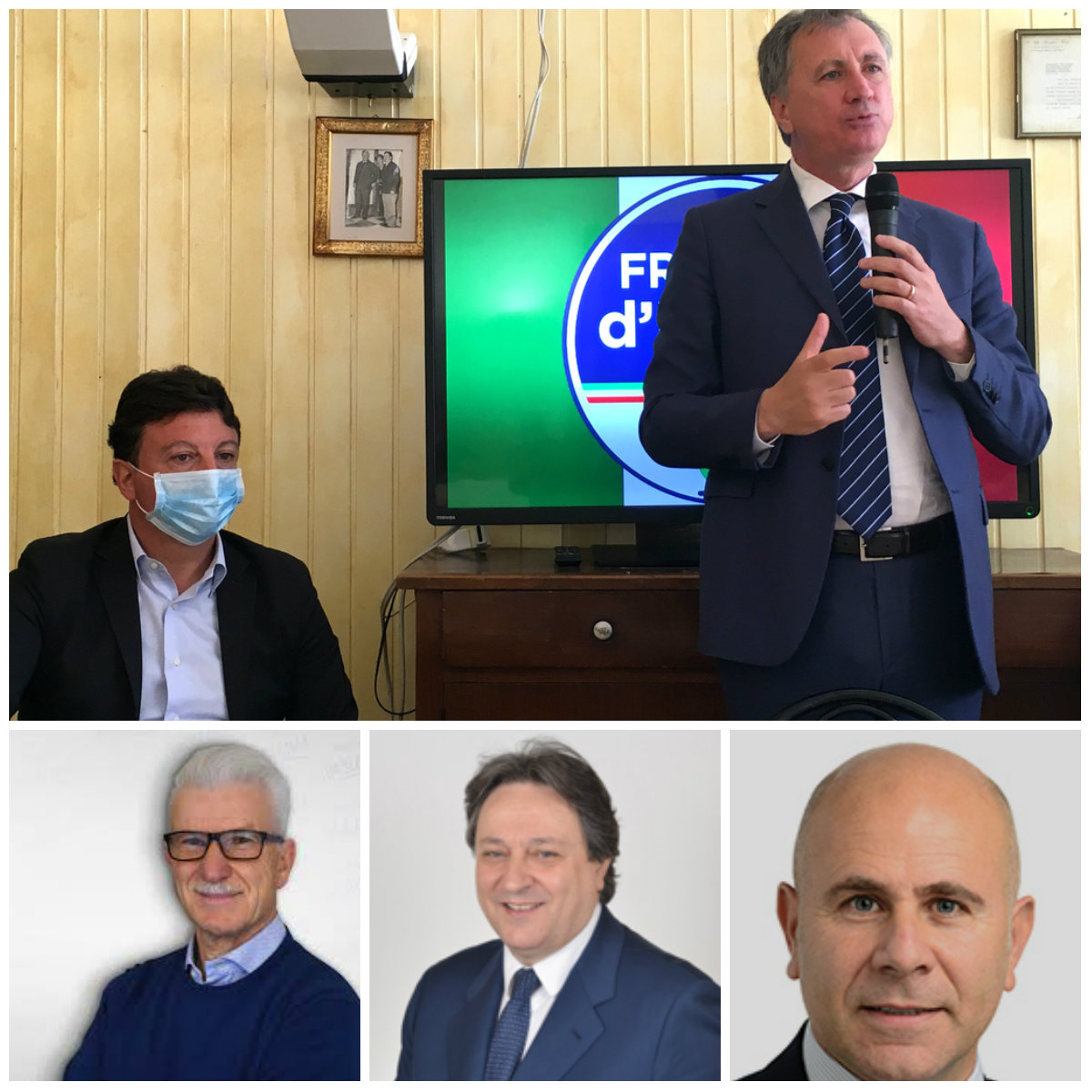 FdI e FI a Fondi