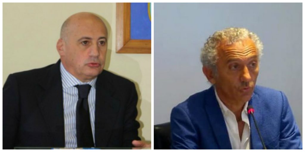 Giacomo Mignano e Damiano Coletta