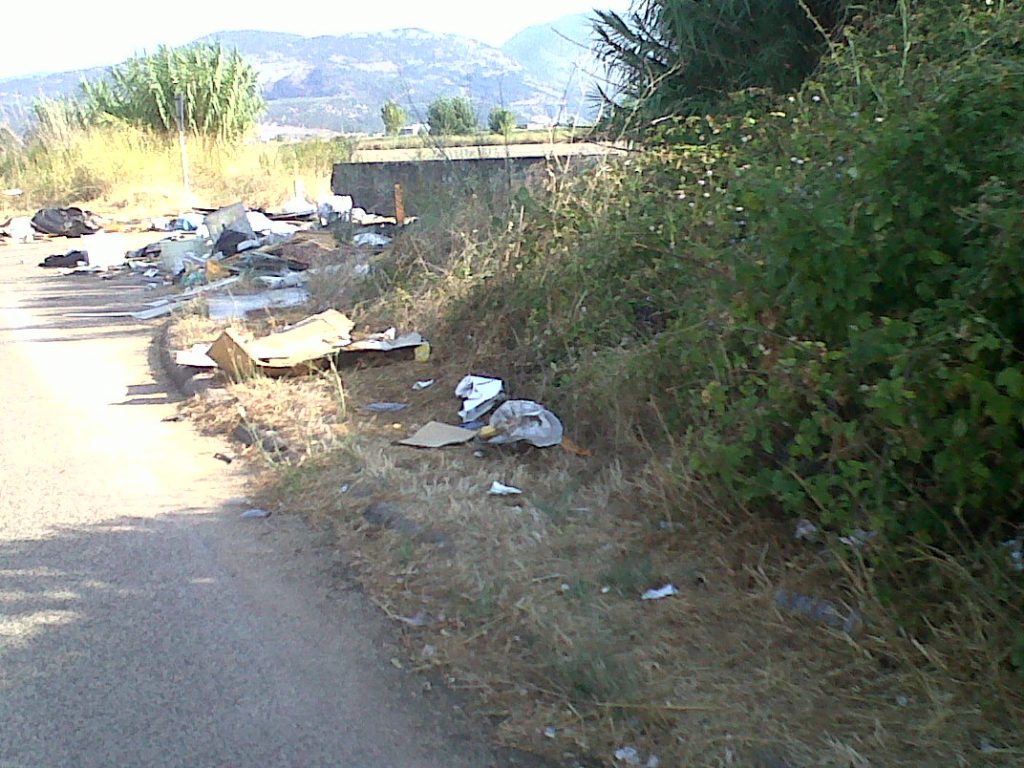 Zona industriale di Mazzocchio, Pontinia (foto dal blog pontiniaecologia