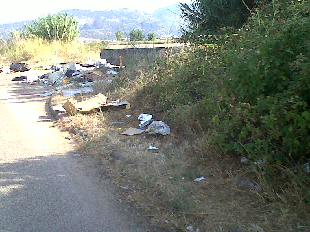 Zona industriale di Mazzocchio, Pontinia (foto dal blog pontiniaecologia