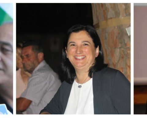 Da destra Gianfranco Cartisano segretario Uiltucs Latina, il sindaco facente funzioni di Terracina Roberta Tintari e il Direttore Generale dell'Azienda Speciale di Terracina Carla Amici