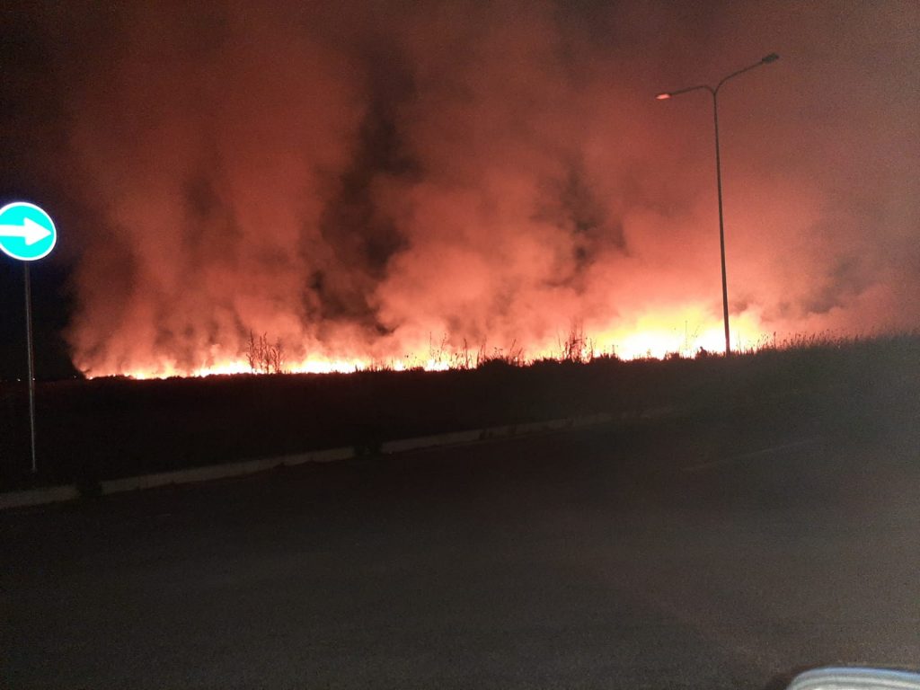 Aprilia incendio