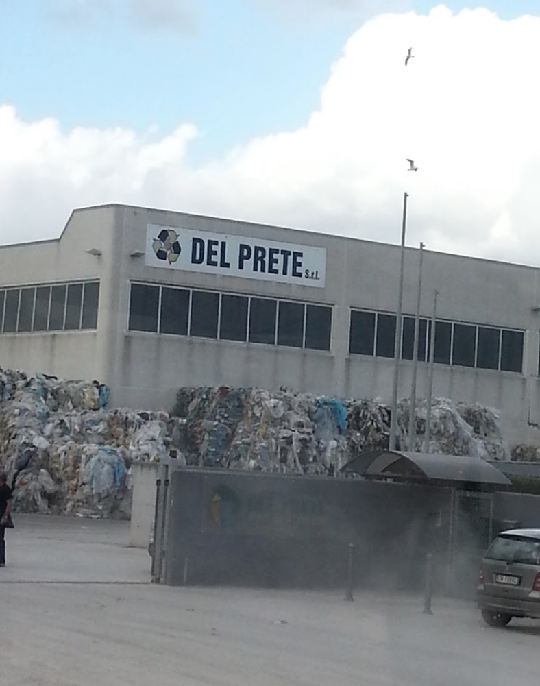 L'impianto della Del Prete srl a Sermoneta Scalo