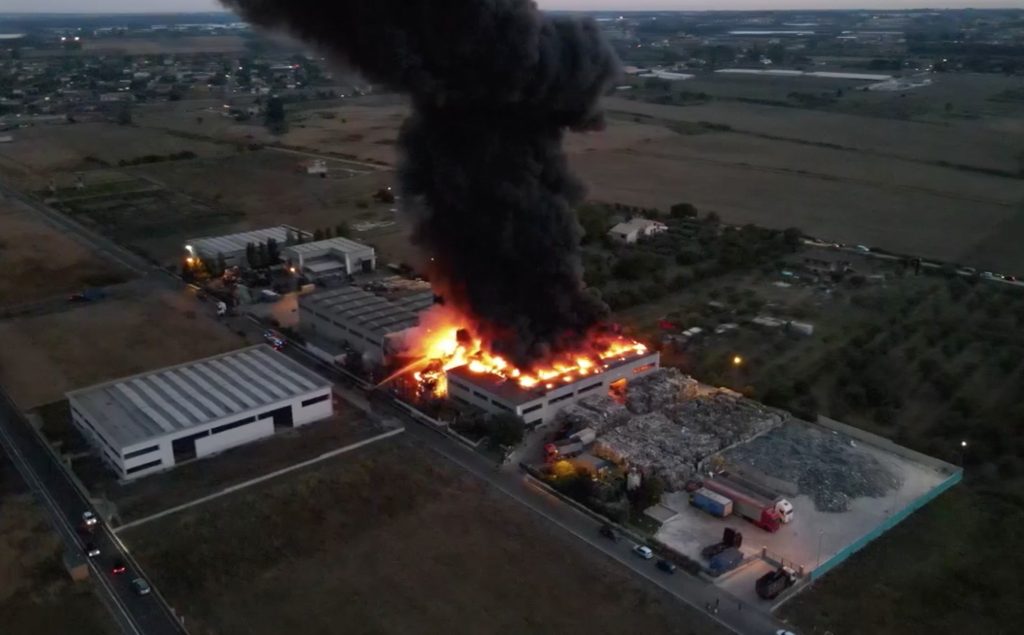 Loas in fiamme