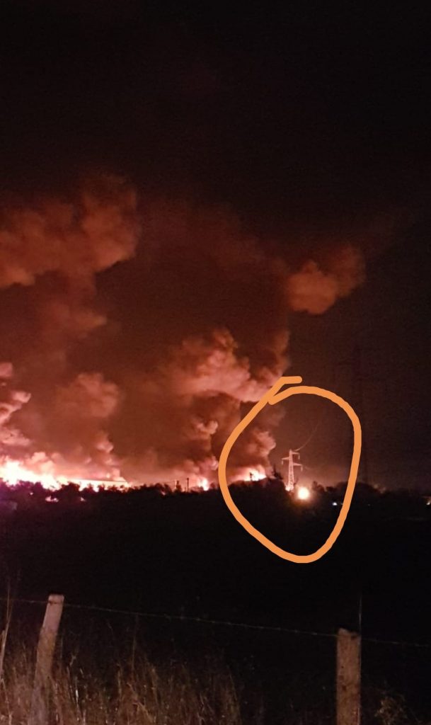 Loas in fiamme