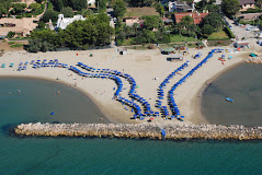 Stabilimento balneare della Lega Navale a San Felice Circeo