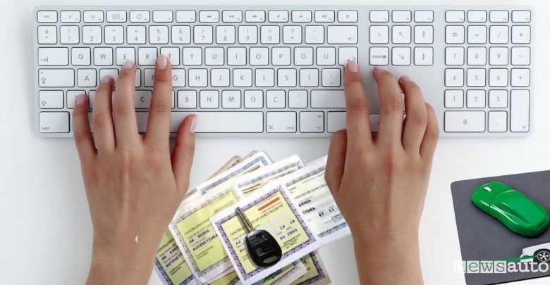 assicurazione online falsa
