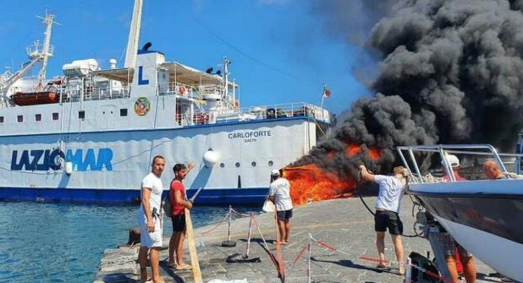esplosione Ponza